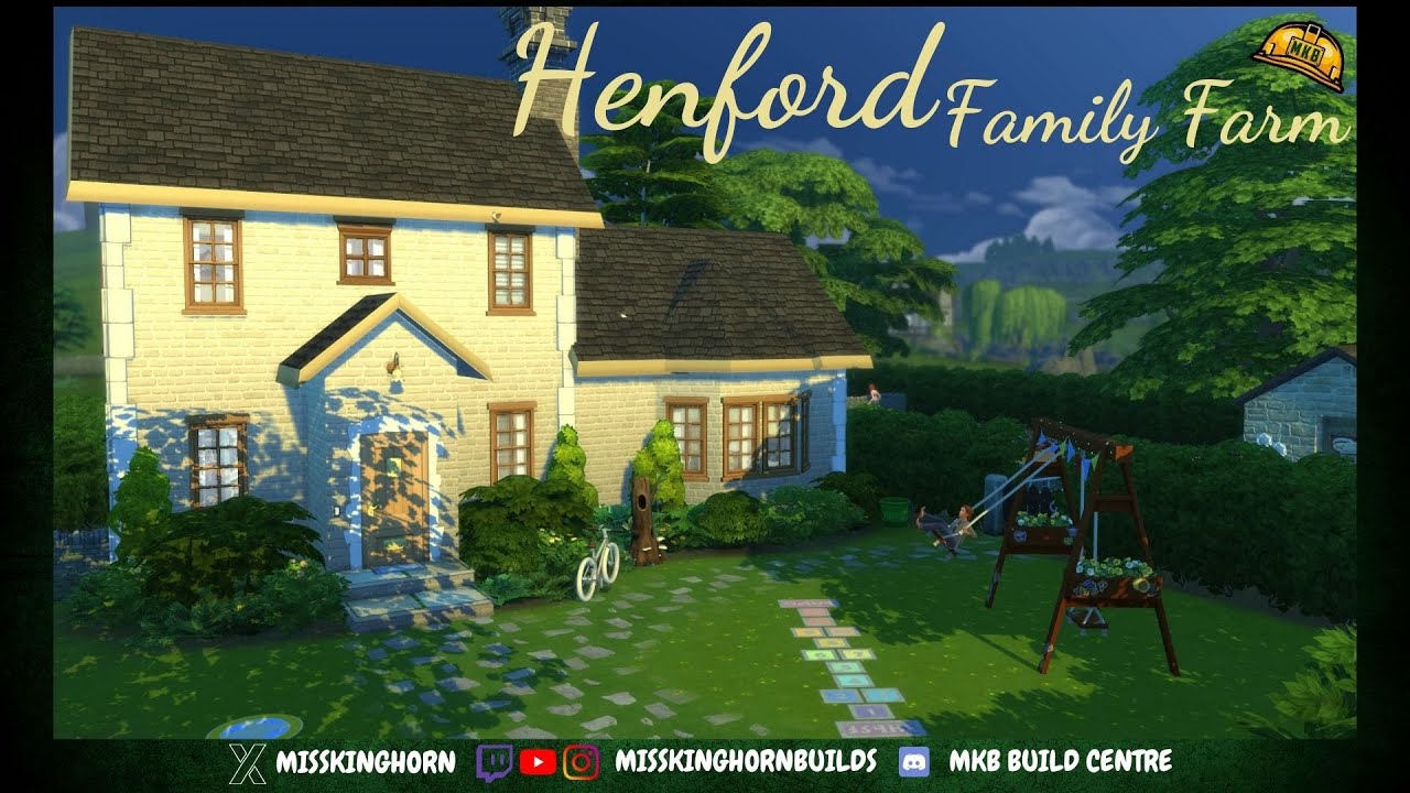 Henford Family Farm | The Sims 4 | Speed Build