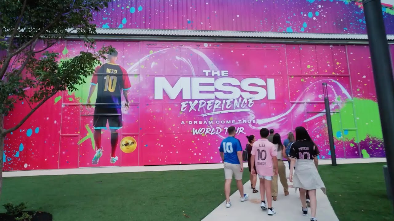 The Messi Experience at Dubai Festival City Mall. Life of Messi.