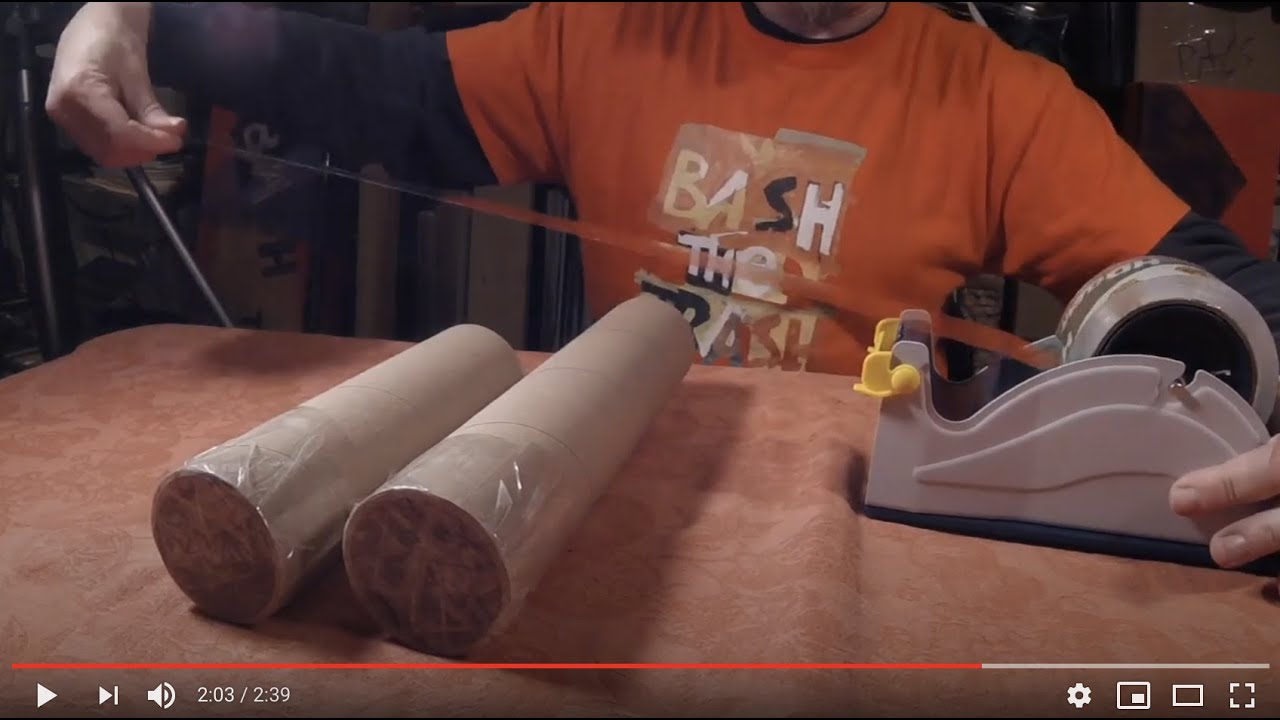 Bash the Trash Instrument Building Lab: Percussion - Packing Tape Drums