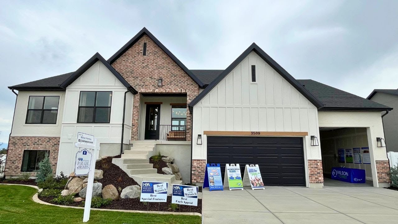 Northern Wasatch Parade of Homes 2025 | Nilson Homes Inside Tour in Ogden, Utah