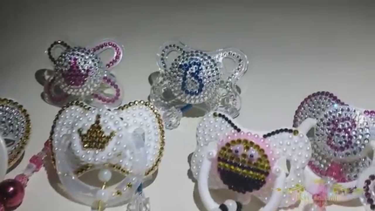 Bebê Brilhante By Tami - Bastante Modelos para SUA, escolha Chupetas com Cristais