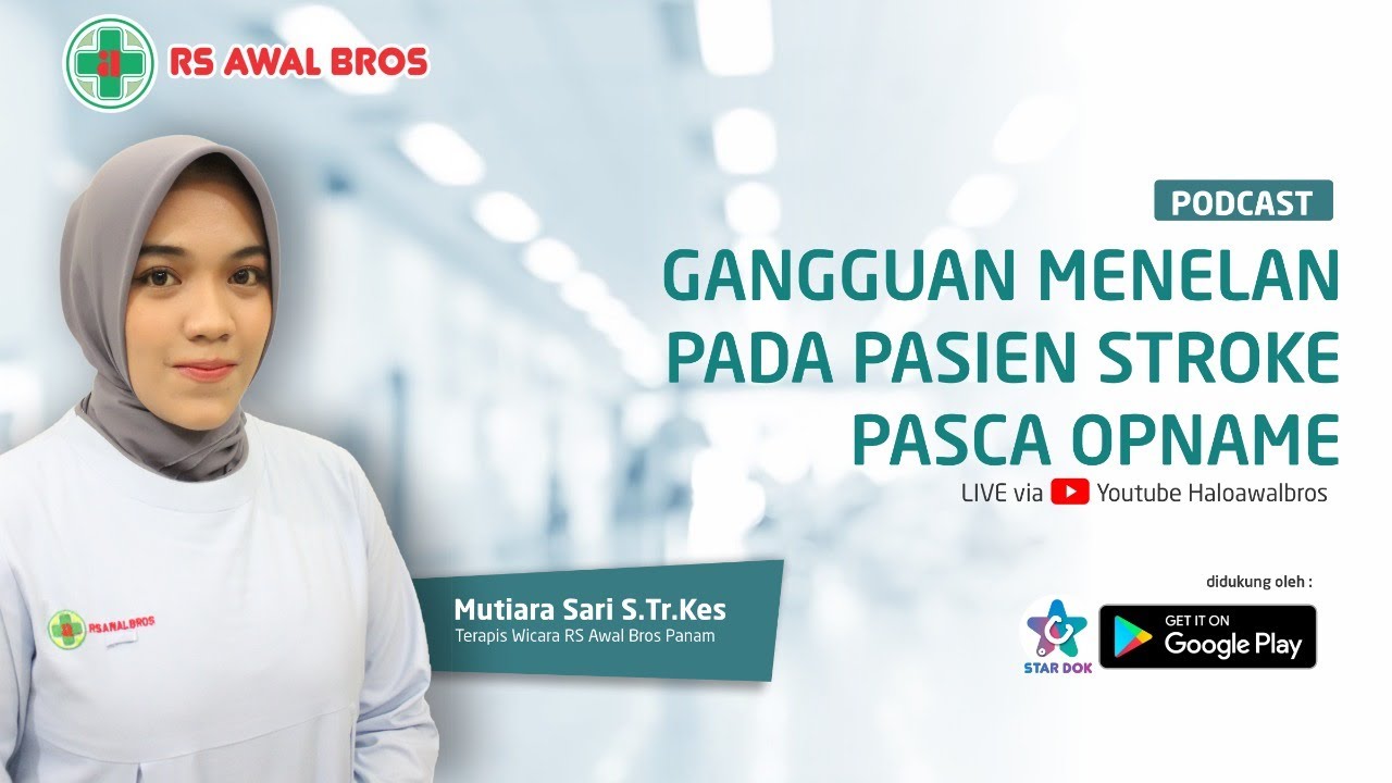 Gangguan Menelan Pada Pasien Stroke Pasca Opname