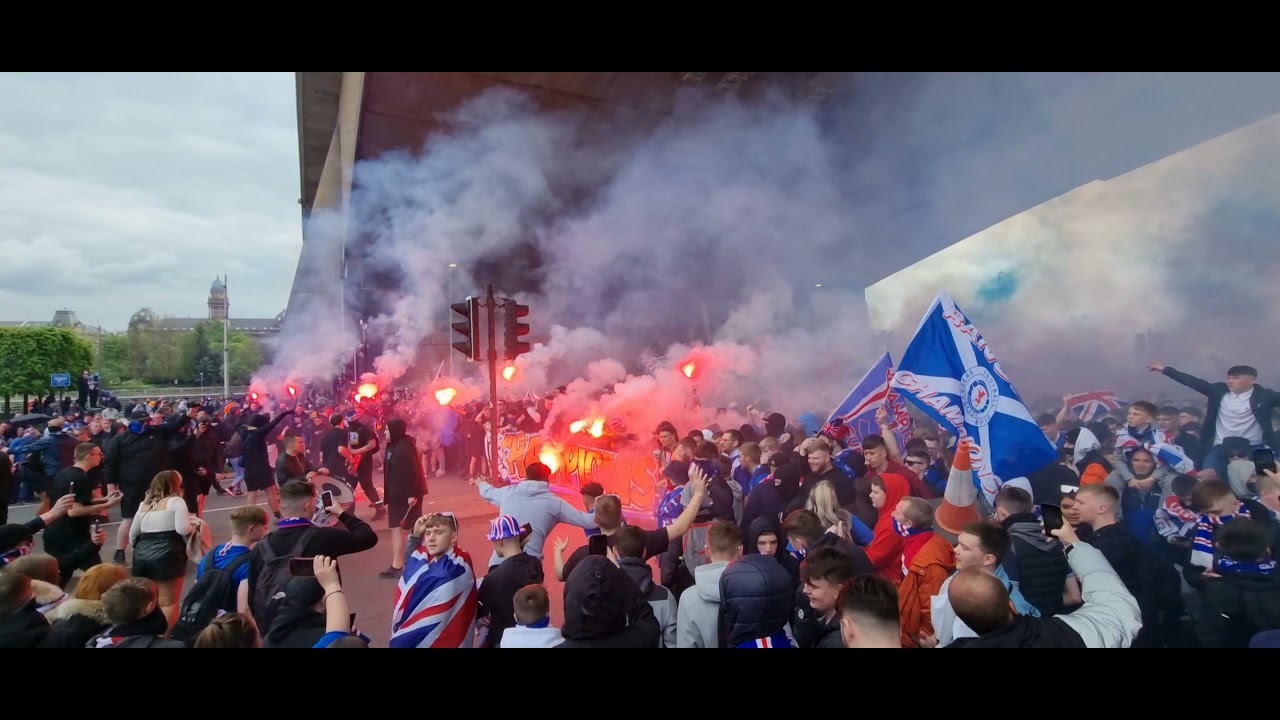 Union Bears 55th League title victory March to George Square .