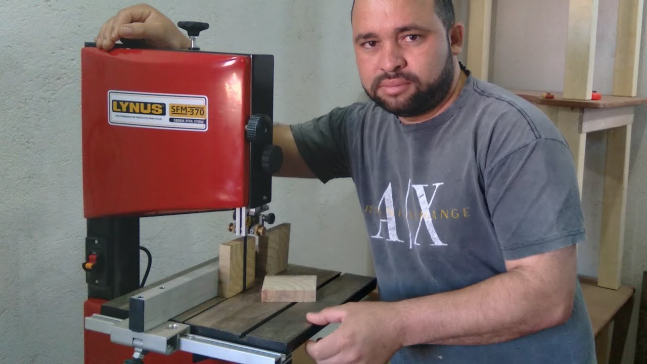 Não Compre SERRA FITA Antes de Ver Esse Vídeo! _ Serra FITA LYNUS SFM 370 _ Review completo