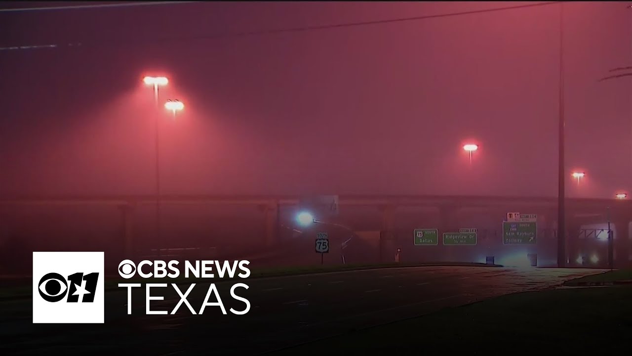 Freezing air drops south, bringing ice toward the DFW area