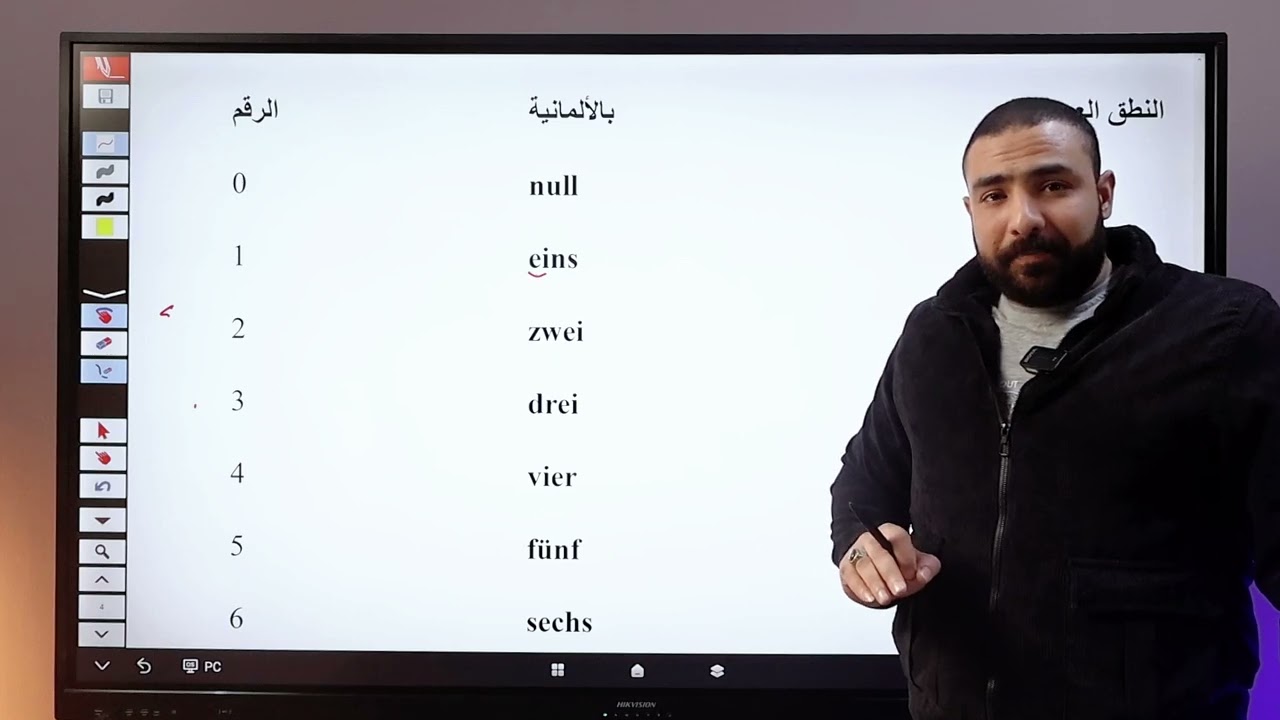05-تعلم الألمانية من الصفر | الجزء 5:🇩🇪 الأرقام الألمانية (Die Zahlen) بطريقة سهلة 🔢🇩🇪🇩🇪🇩🇪