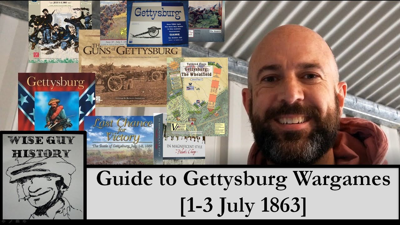 Guide to Gettysburg Wargames [1-3 July 1863]