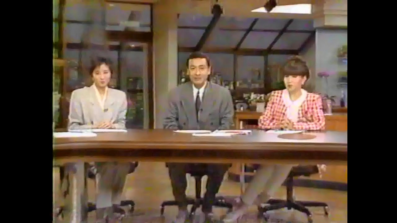ニュースステーション 【ゲスト:黒柳徹子】1989/01/20