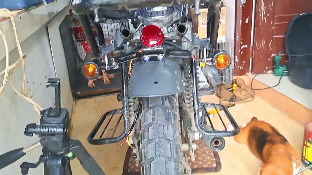 How to install Classic Rear Fender to YAMAHA YTX 125/ step by step