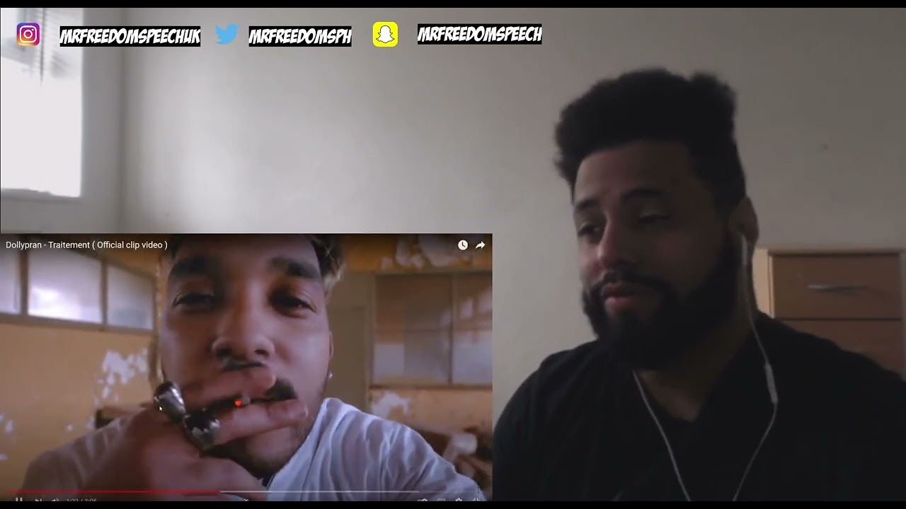 *UK🇬🇧REACTION* 🇲🇦 MOROCCAN RAP Dollypran - Traitement ( Official clip video )