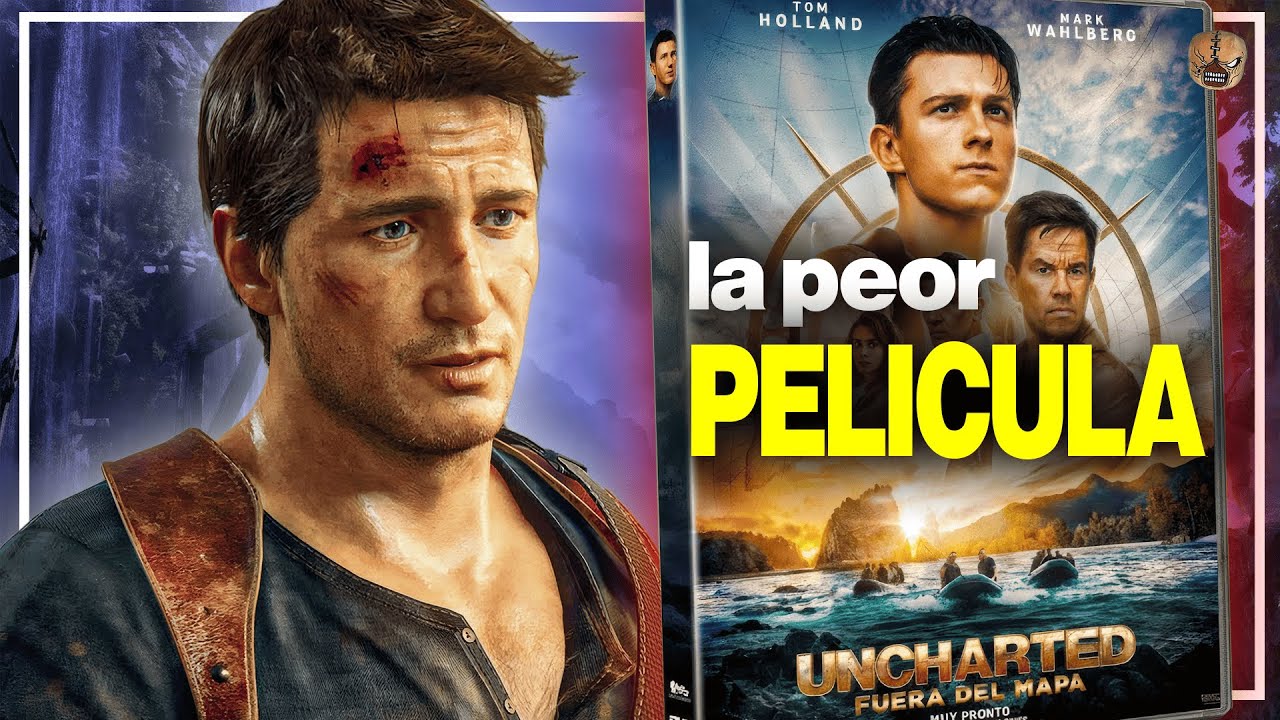 &iquest;La PEL&Iacute;CULA de UNCHARTED es HORRIBLE?-UNCHARTED FUERA DEL MAPA Rese&ntilde;a