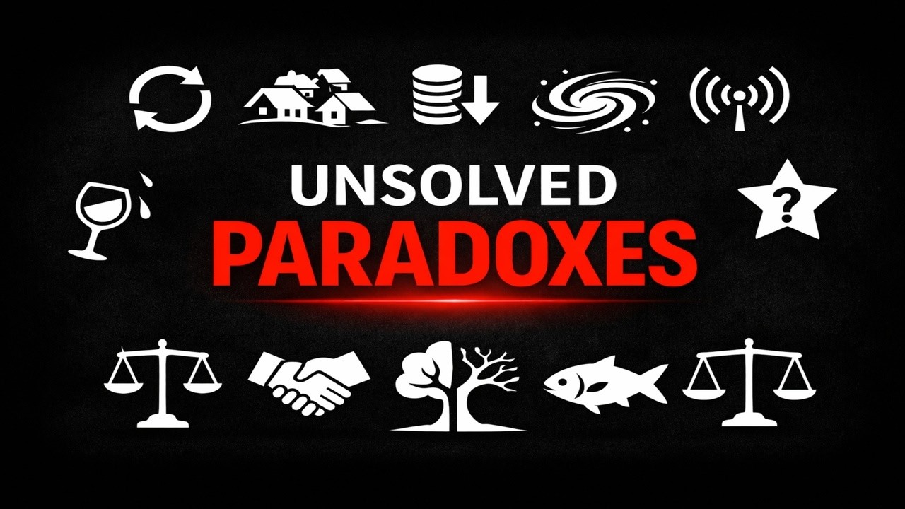 25 Unsolved Paradoxes to Fall Asleep To