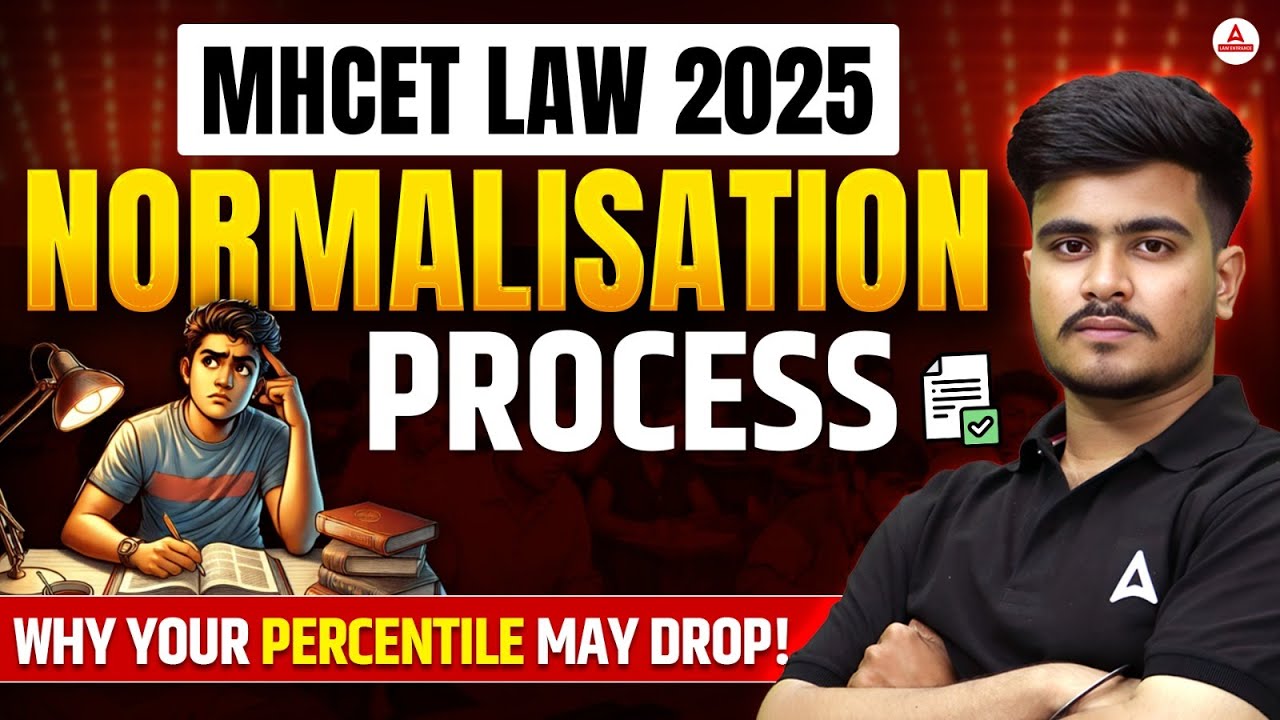 Normalization in MHCET Law 2025 Exam | Score Vs %ile In MHCET Exam Complete Information ✅
