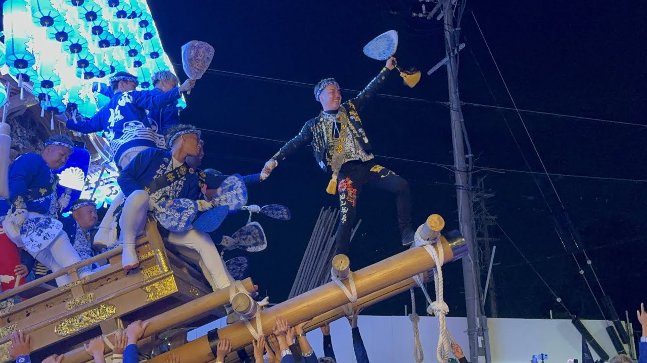 令和６年　西板持秋祭り　関電でんでん