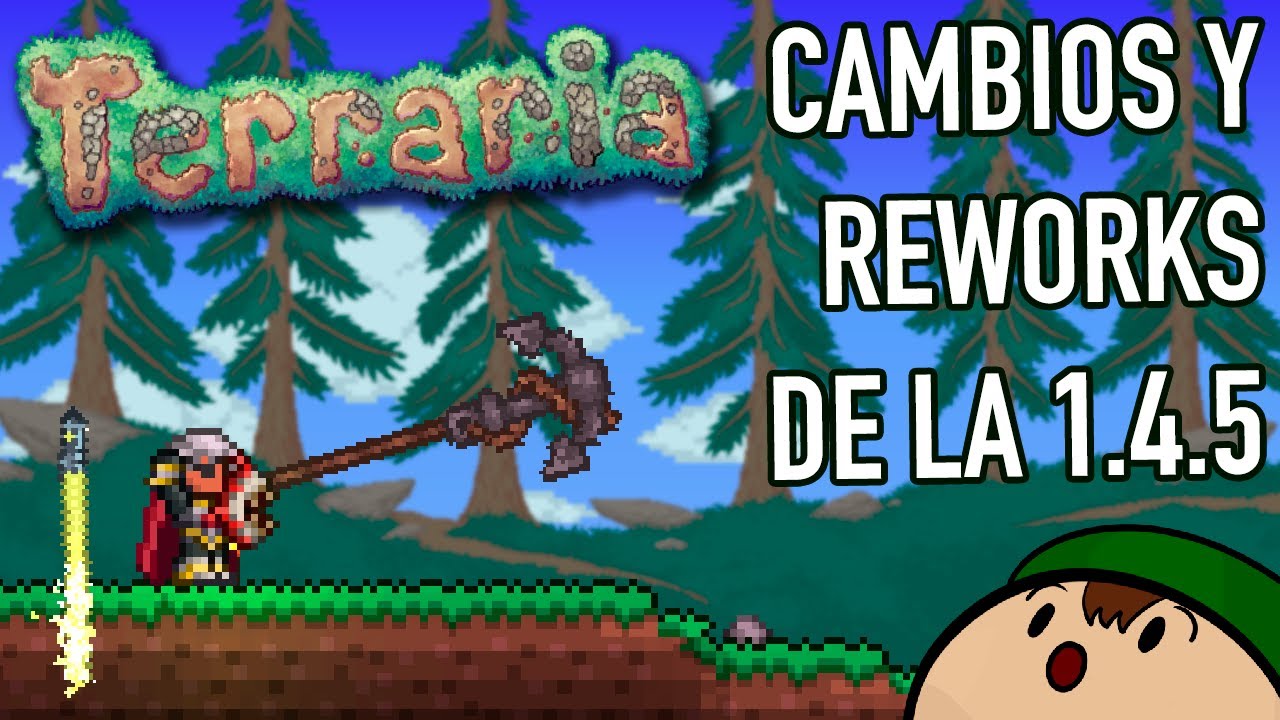 Todos los cambios y Reworks del Parche 1.4.5 de Terraria