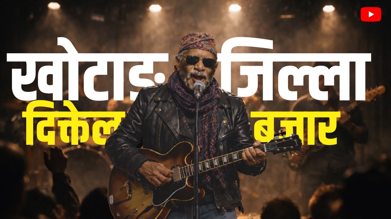 खोटाङ जिल्ला दिक्तेल बजार | Khotang Jilla Diktel Bazaar With Lyrics | Blues Version