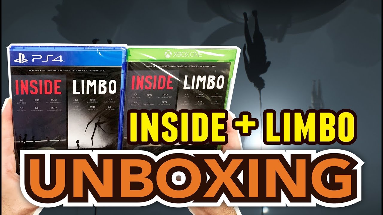 Inside + Limbo Double Pack (PS4/Xbox One) Unboxing !!