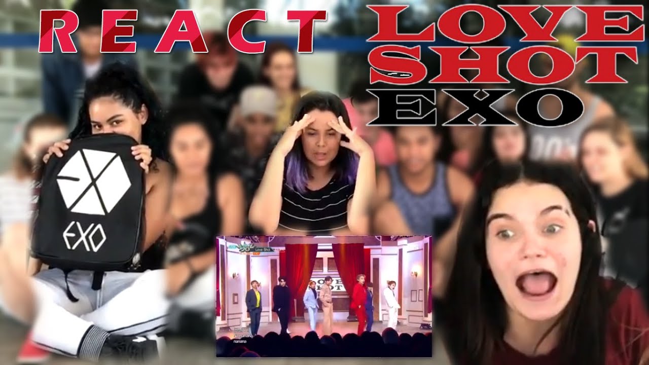 Reagindo a EXO - Love Shot (COMEBACK STAGE)