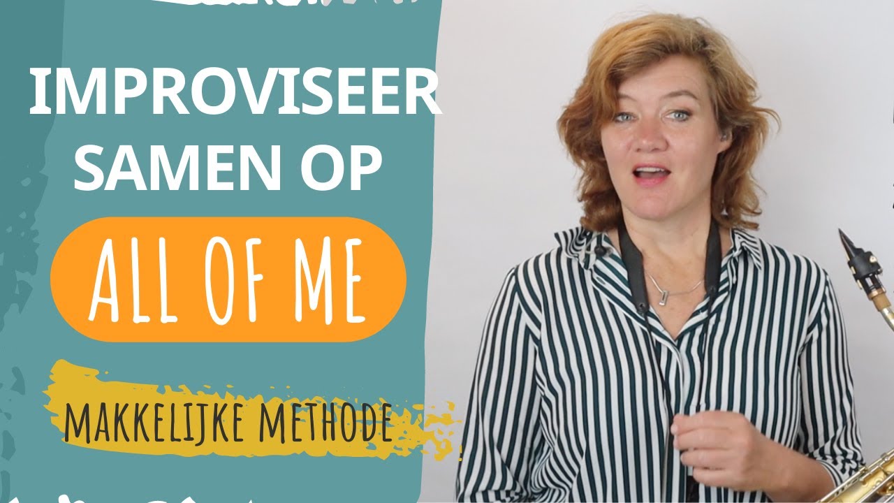 ALL OF ME - improviseer met deze MAKKELIJKE METHODE op de akkoorden  van deze JAZZ STANDARD