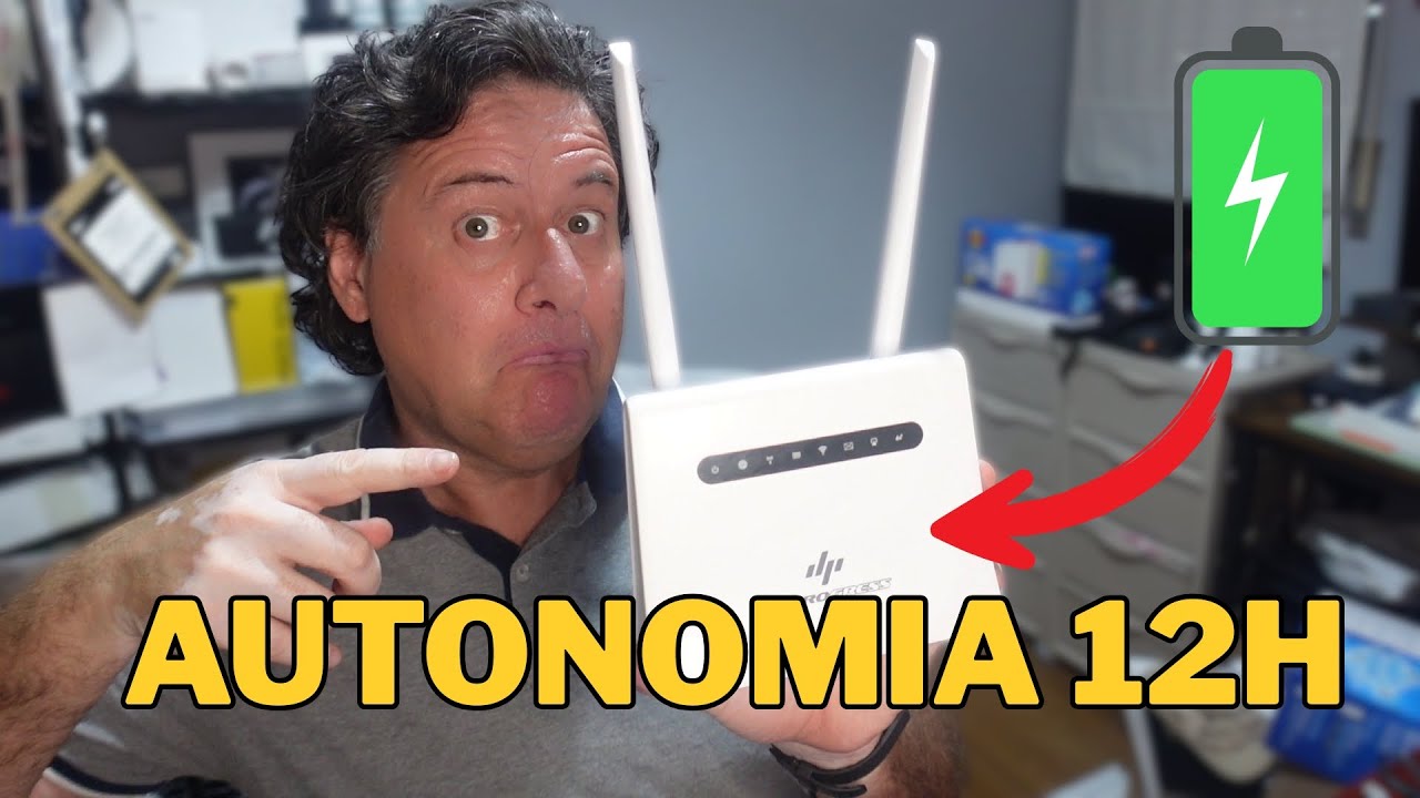 Diprogress WR4G01 router portatile con 12 ore di autonomia