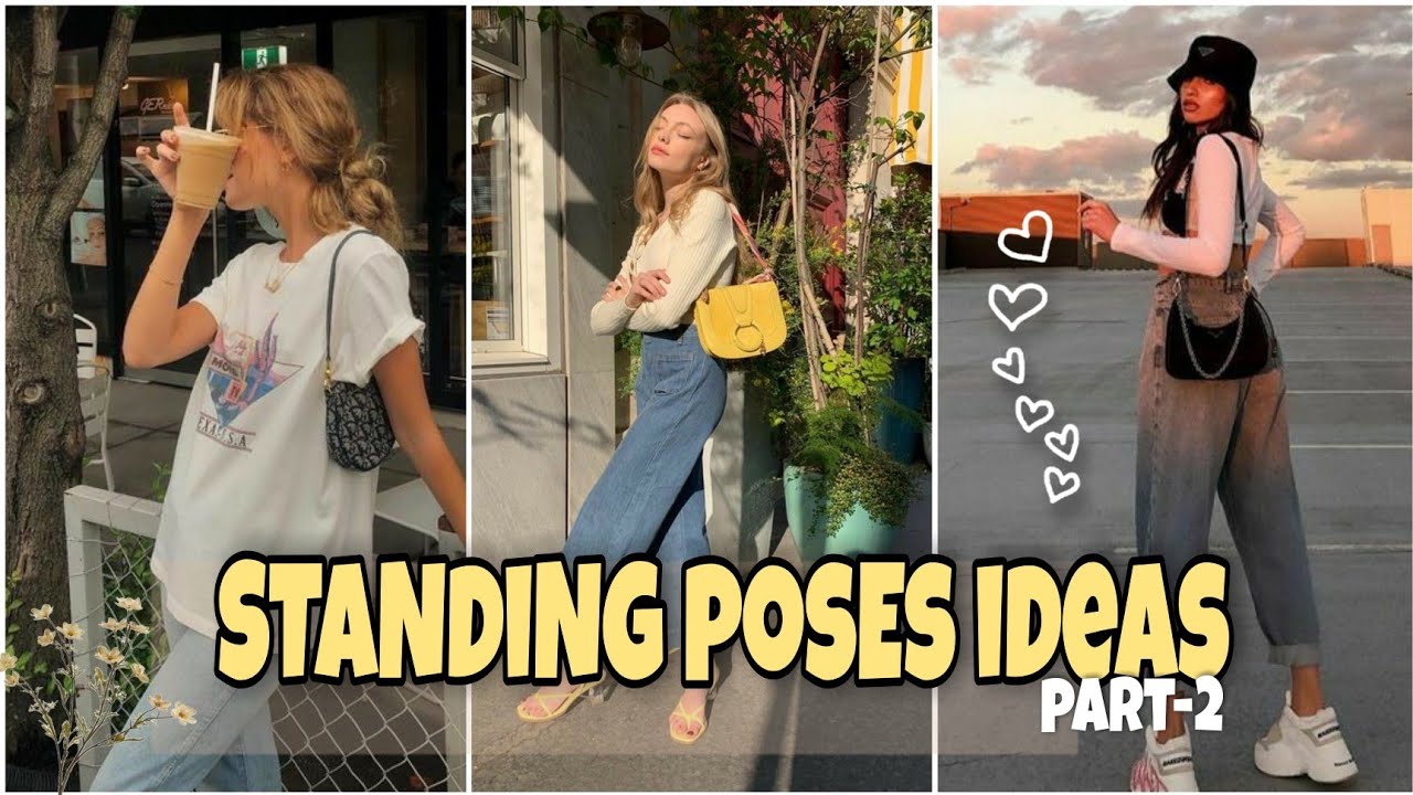 Instagram Standing Poses Ideas For Girls || How To Pose || Best Photo Poses Girls || Bmazing❤️(pt-2)