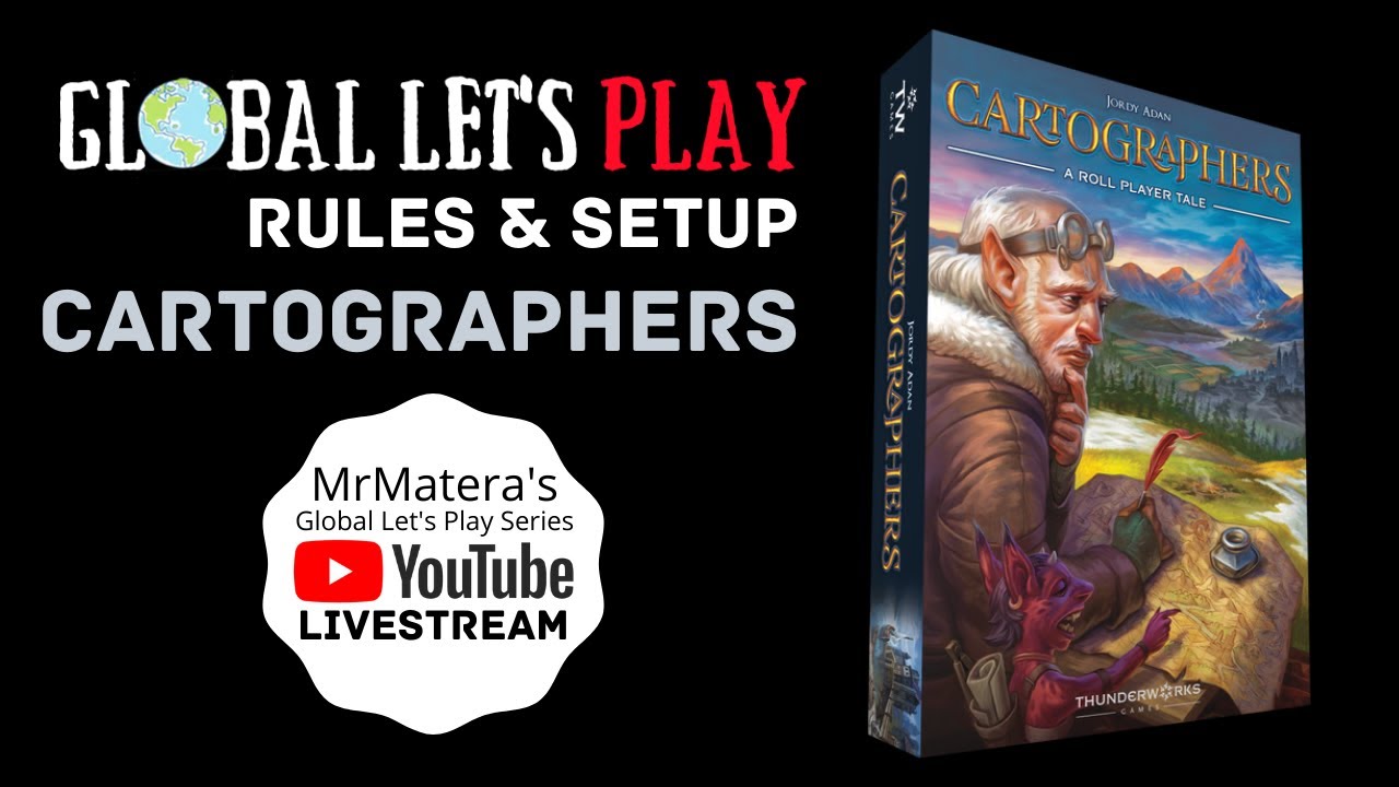 Cartographers Rules and Setup - Global Let's Play