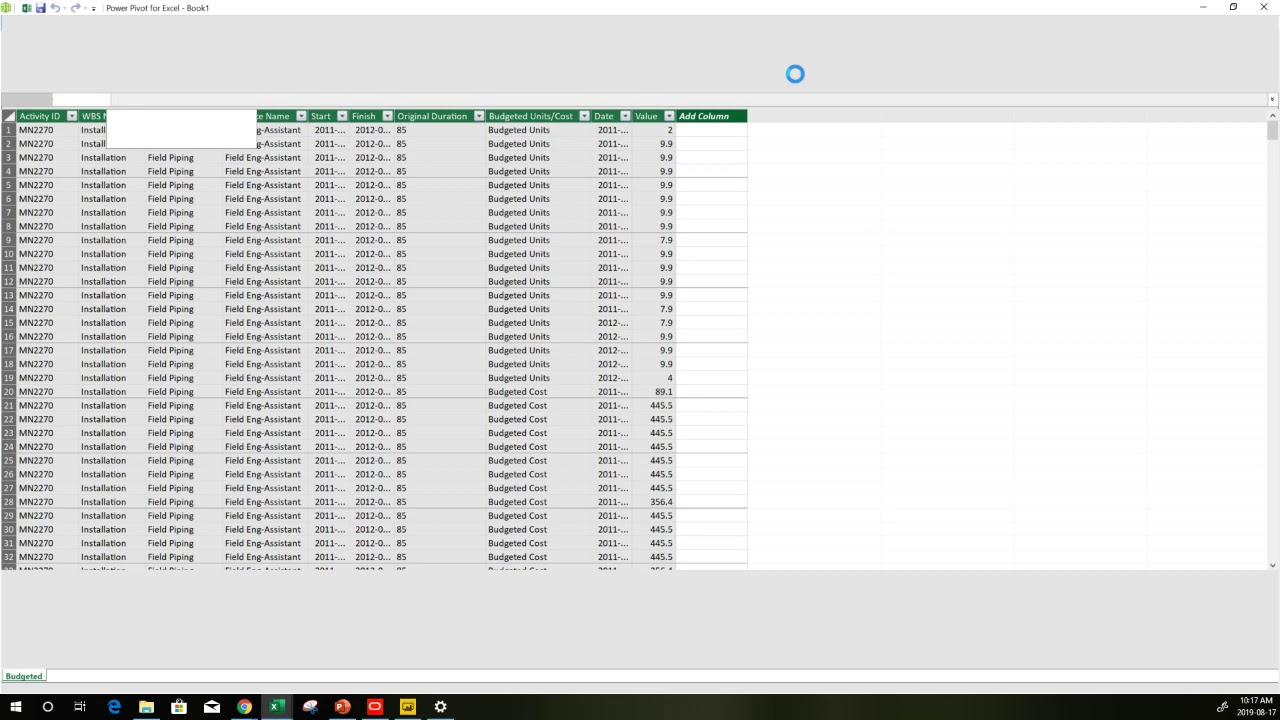 How to Import Primavera P6 Data into Power BI