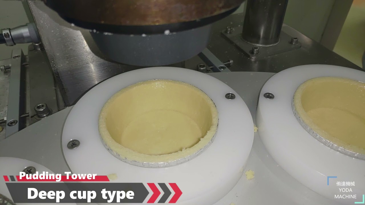 YD 602 自動塔皮成型機 /Automatic tart crust machine /Egg Tart Forming Machine /egg tower machine