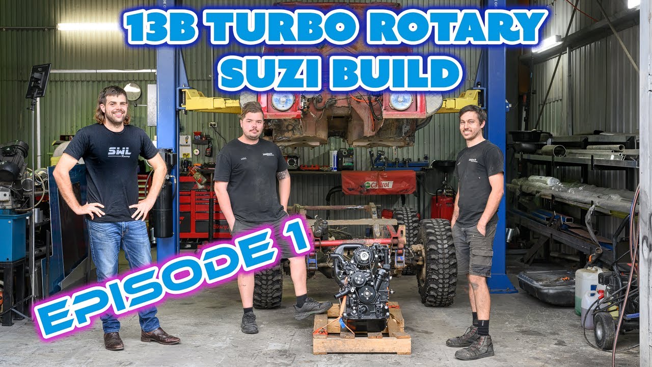 13B TURBO ROTARY SUZUKI SIERRA BUILD - EPISODE 1