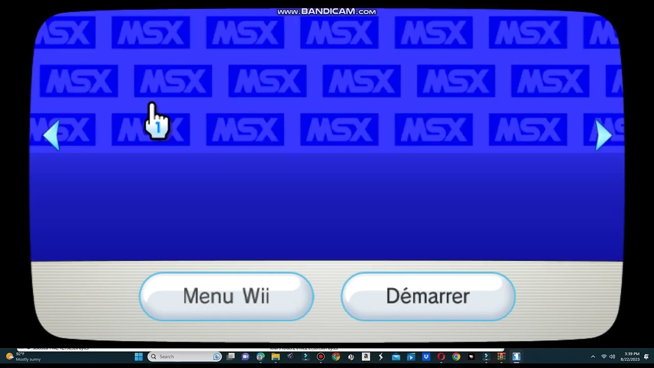 My virtual wii menu 12