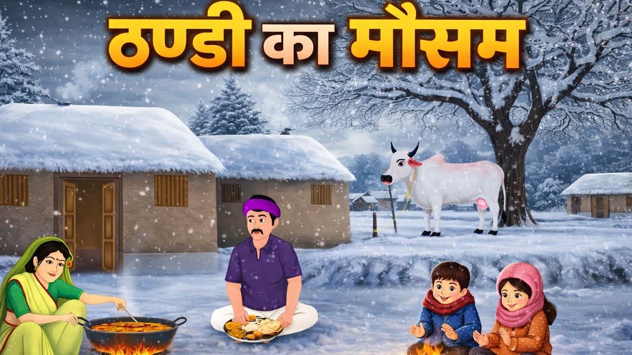 ठण्डी का मौसम Hindi story |Moral stories in Hindi || kahani in Hindi|| Stories in Hindi 