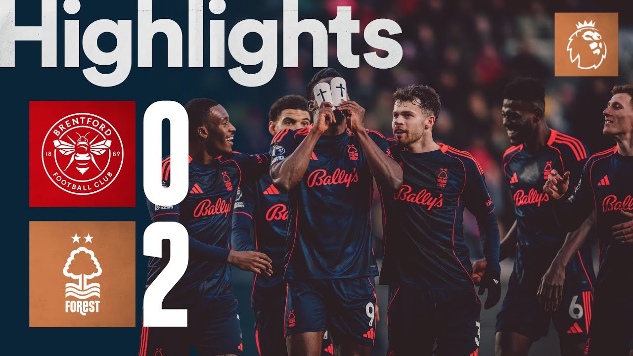 IGOR JESUS & TAIWO ON TARGET! 🔥 | Brentford 0-2 Nottingham Forest | Premier League Highlights 🎥