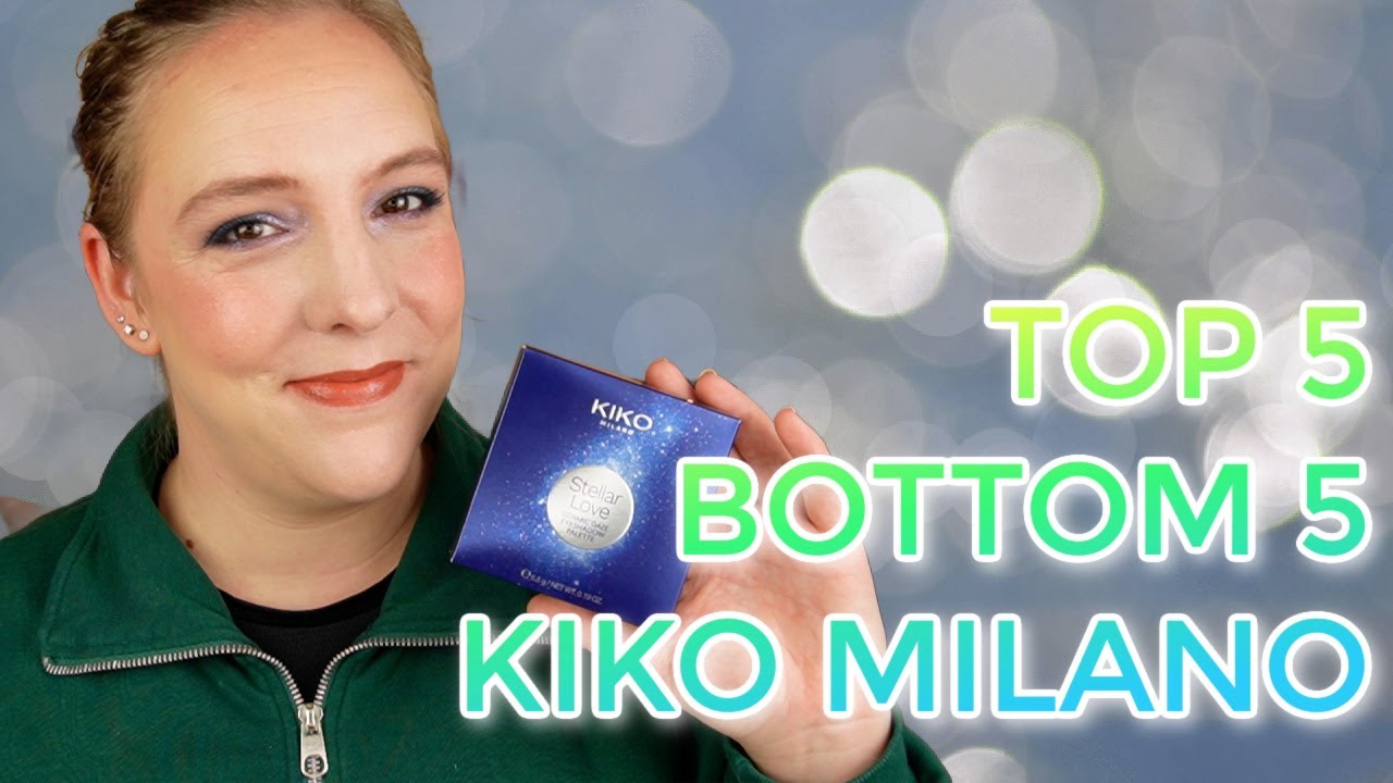 TOP 5 BOTTOM 5 KIKO MILANO // My best & worst + full face ft. new Stellar Love limited edition