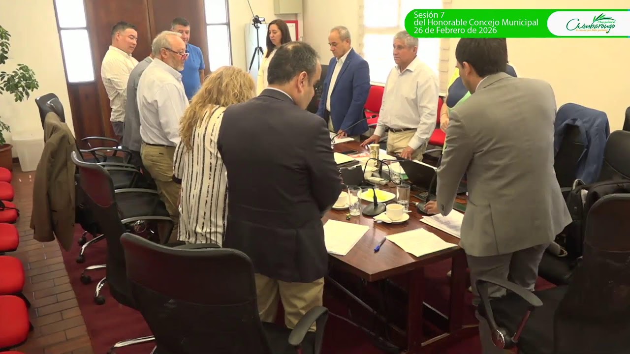Sesión 7 del Honorable Concejo Municipal