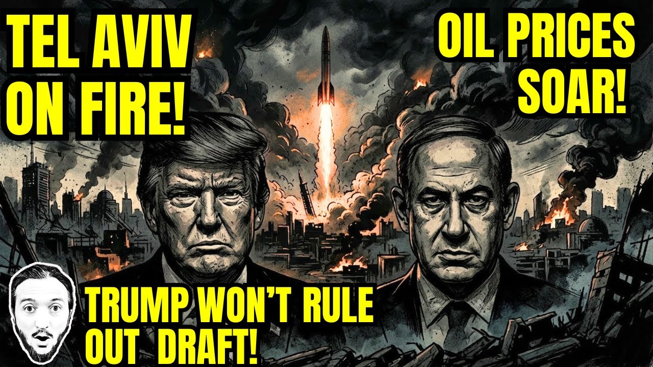 LIVE: Oil Prices SOAR / Tel Aviv On Fire / Trump Has No Plan