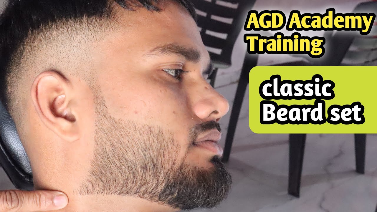 AGD Academy ￼ training |￼ दाढ़ी सेटिंग कैसे करें | dadhi setting kaise karen
