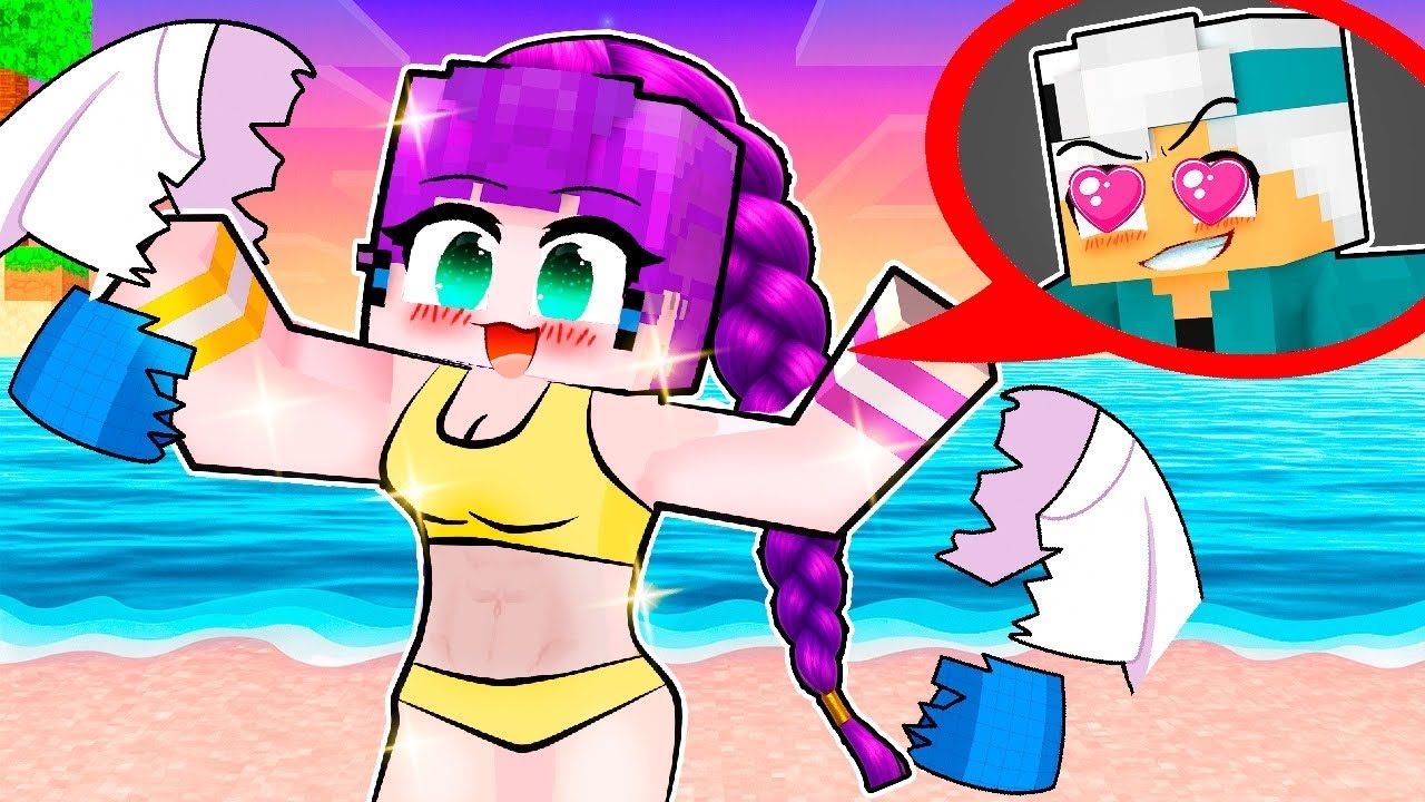 A CAÇADORA KPOP ficou MUSCULOSA no Minecraft 