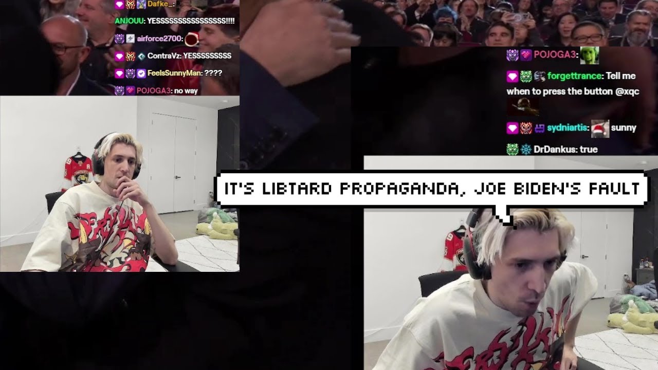 xQc вылетает после победы Astro Bot над Black Myth: Wukong в номинации «Игра года»