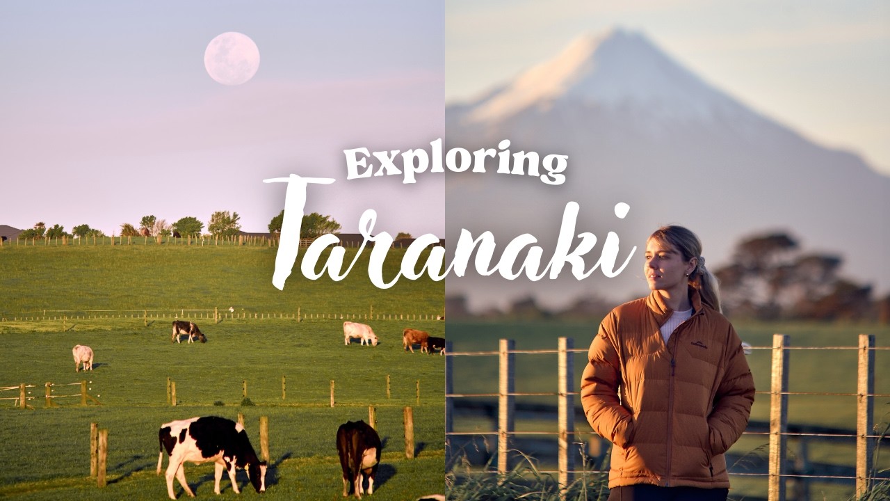We Thought There was a Volcanic Eruption! 😅🌋 | Taranaki New Zealand Travel Vlog