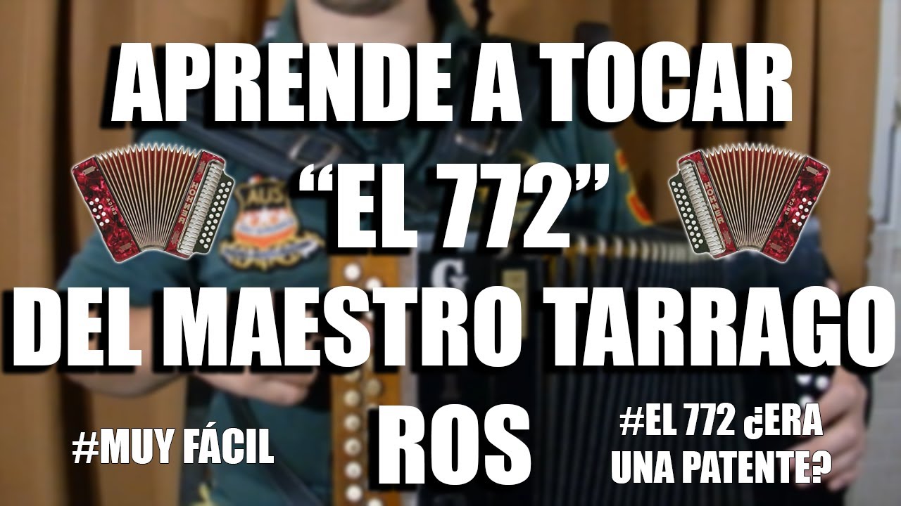 El 772 🚘| Tutorial De Acordeón #115 (2 hileras).