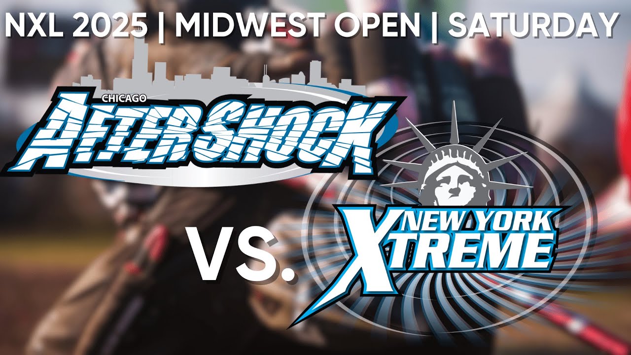Chicago Aftershock против New York Xtreme | NXL Midwest Open — суббота, 21 июня 2025 г.