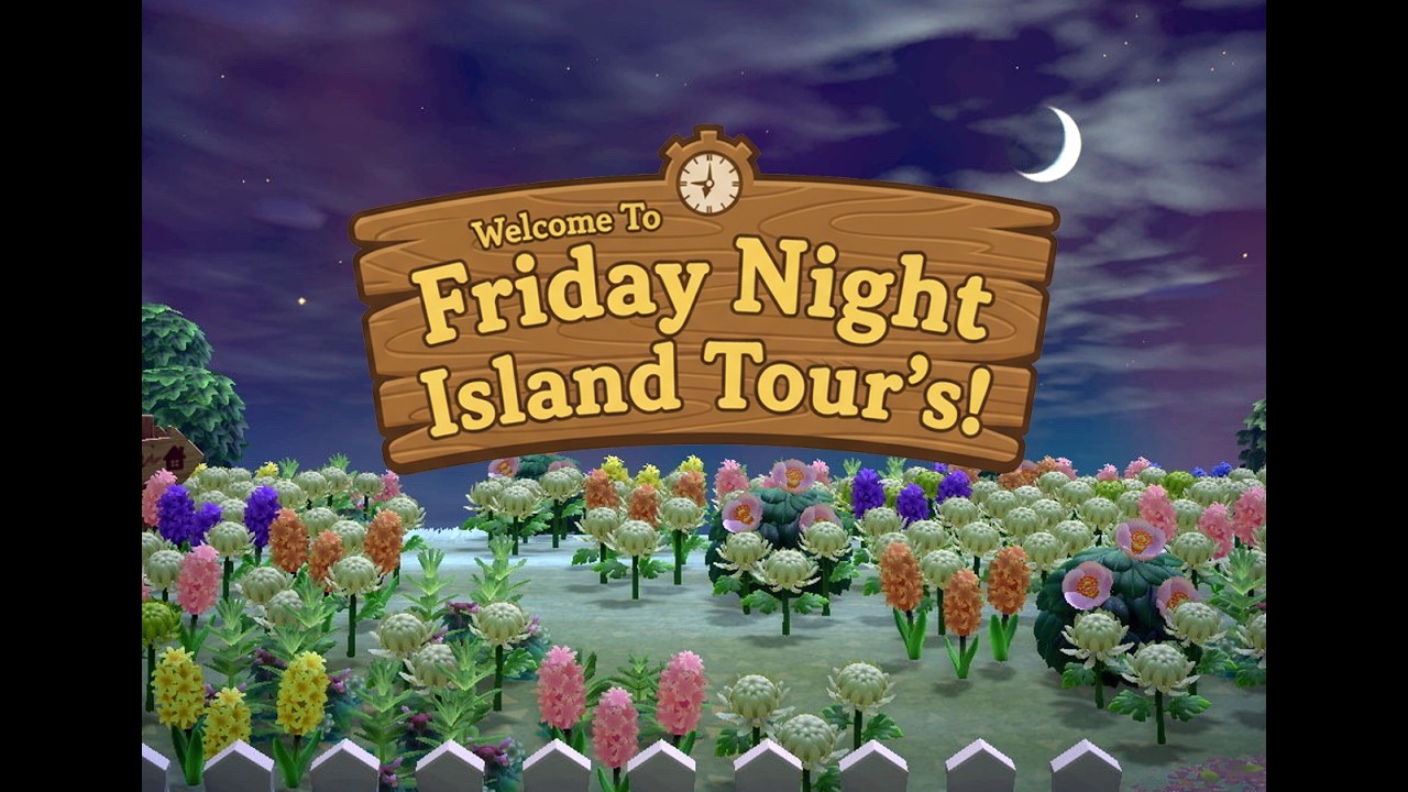 FRIDAY NIGHT ISLAND TOUR'S IN ACNH!!
