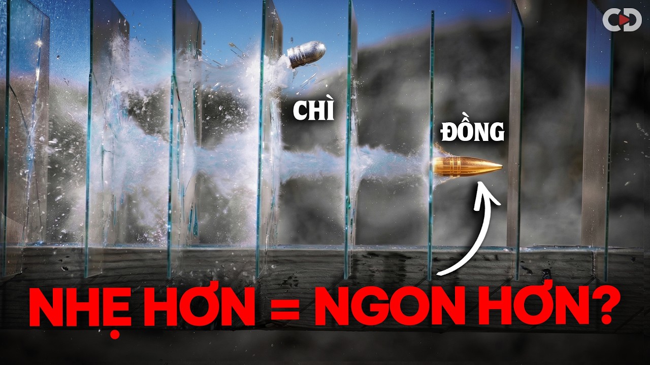 V&igrave; Sao Đạn Lu&ocirc;n D&ugrave;ng Đồng D&ugrave; C&oacute; Kim Loại Cứng Hơn?