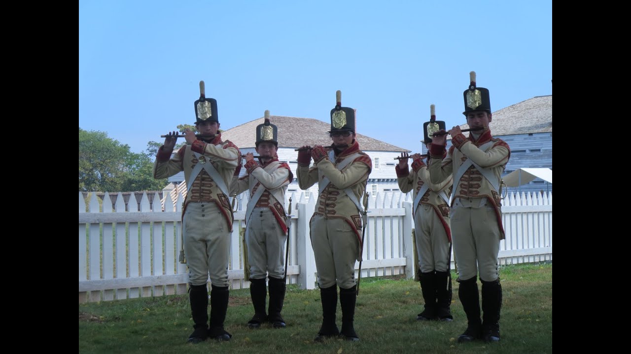 41st Fifes & Drums Fort George Muster 2015