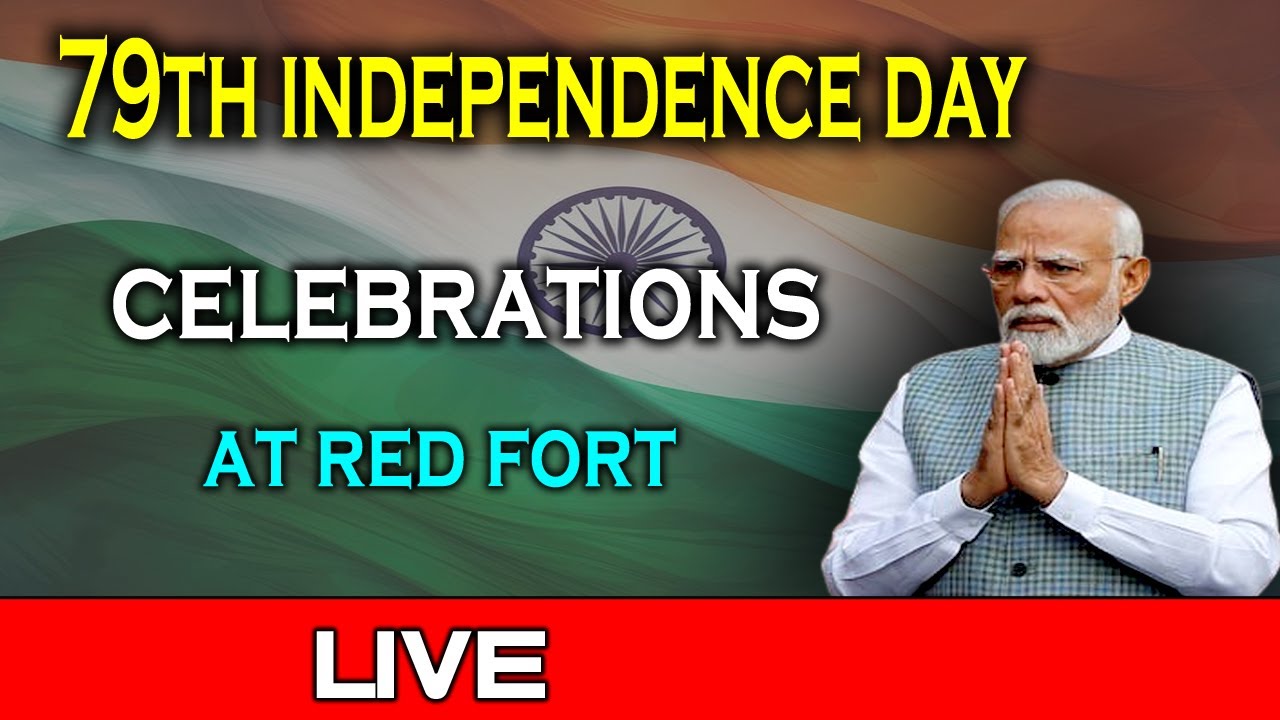 India Celebrates 79th Independence Day At Red Fort, Delhi  | Warangaltimes |