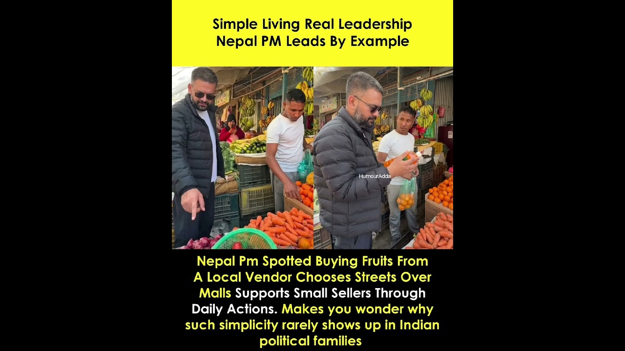 Simple Living Real Leadership &ndash; Nepal PM Leads By Example 🇳🇵