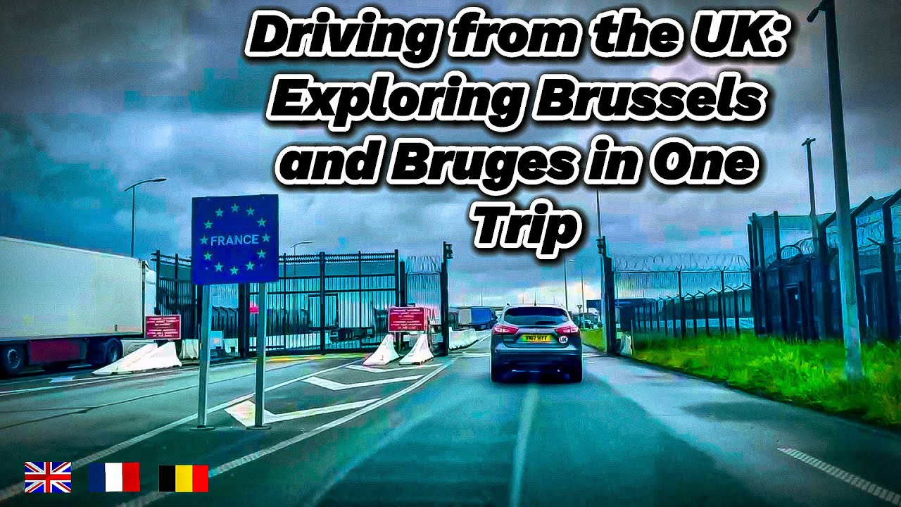 European Road Trip: Driving from the UK to Brussels & Bruges | Dover to Dunkirk DFDS Ferry