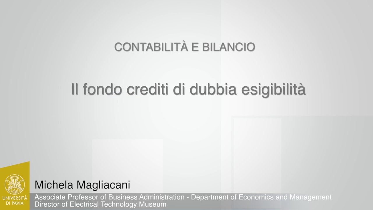 Magliacani - 10 - Il fondo crediti di dubbia esigibilità