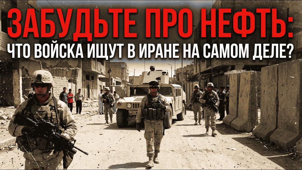 Сегодня Я Нашёл Истинную Причину Вторжения В Иран (Не Нефть)