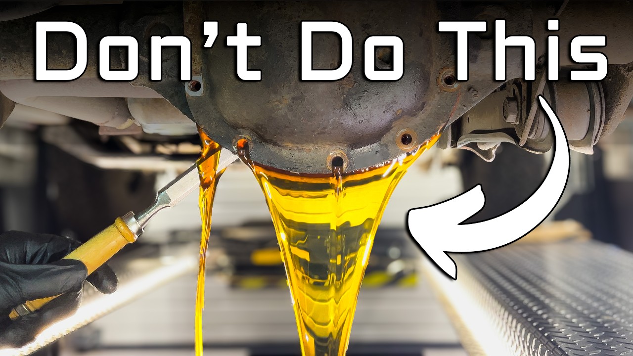 How To Change Differential Fluid